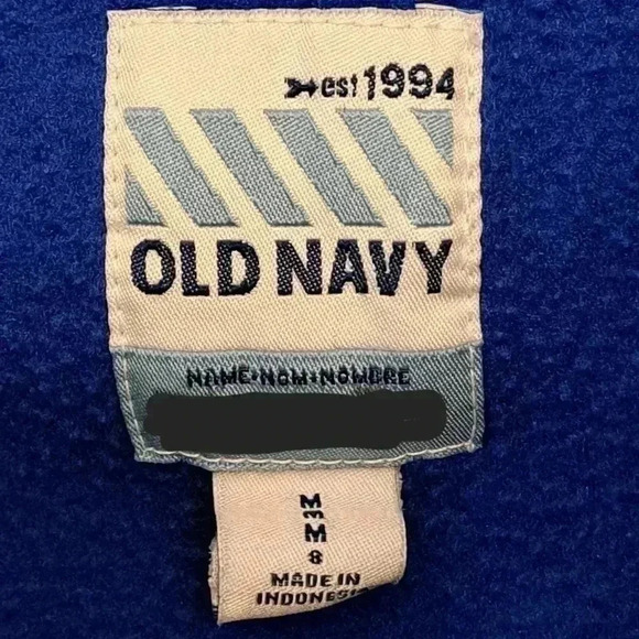 ❤️ Old Navy Full Zip Fleece Jacket - Picture 5 of 6